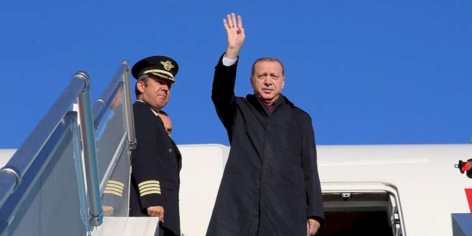 Cumhurbaşkanı Erdoğan, Yunanistan’a gitti