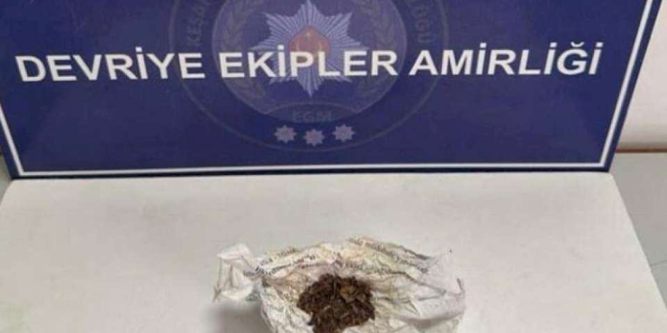 Keşan'da uyuşturucu madde ele geçirildi