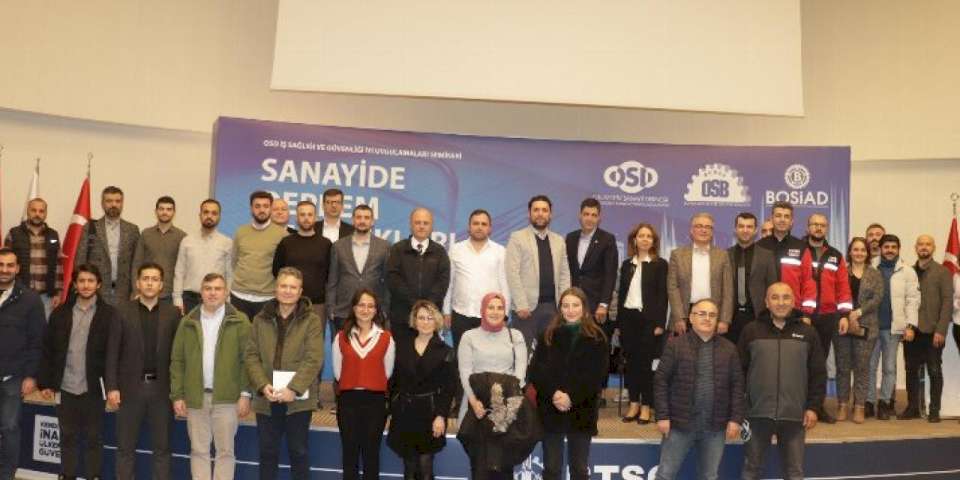 Bursa OSB'den deprem semineri