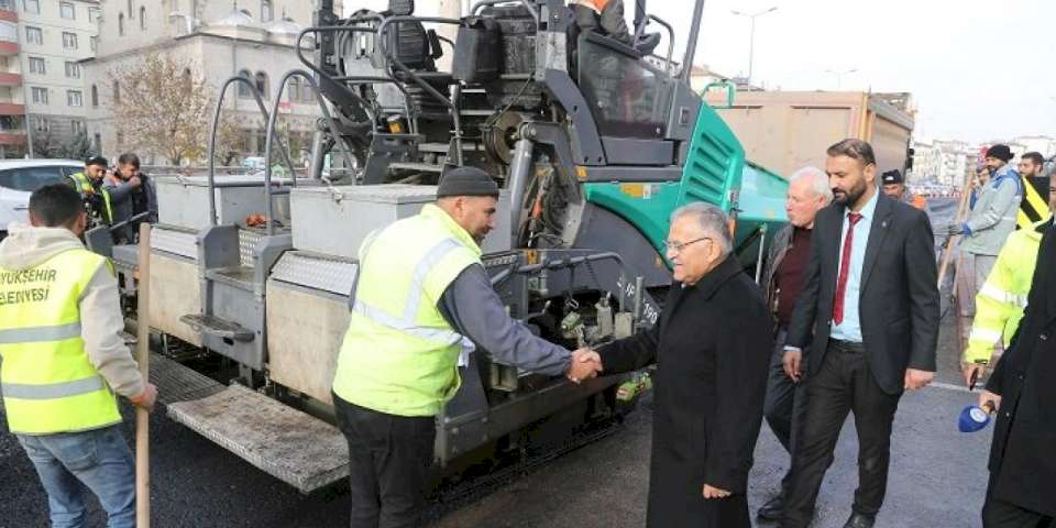 Kayseri'de Erkilet Bulvarı'na yeni çehre