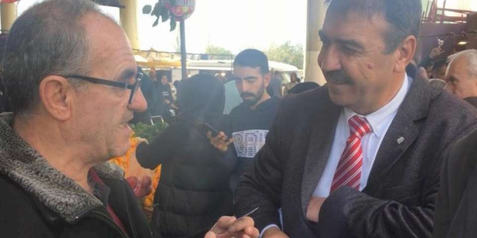 Gönül insanlığını Gürsu pazarına da yansıttı