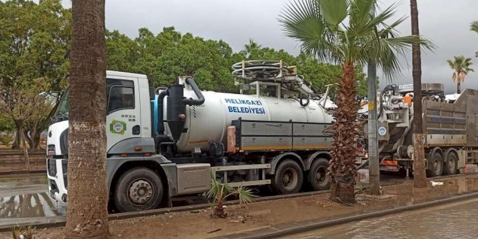 Kayseri Melikgazi'den İskenderun'a büyük destek