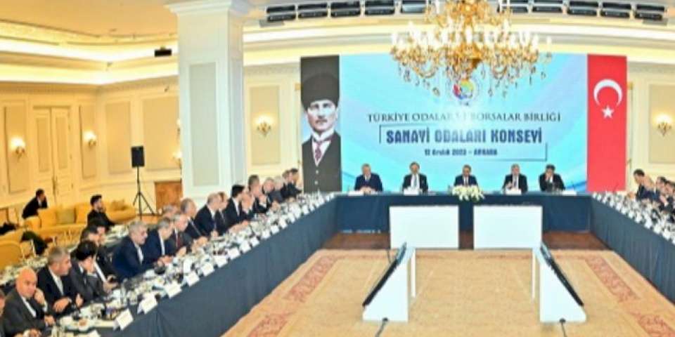 TOBB Sanayi Odaları Konseyi toplandı