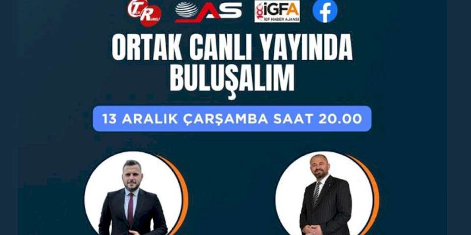 Orhaneli Belediye Başkanı Ali Aykurt ortak canlı yayına konuk oluyor