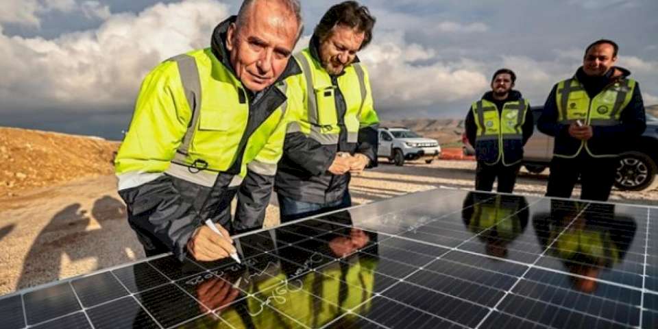 Ege’nin en büyük güneş enerji santrali  olacak