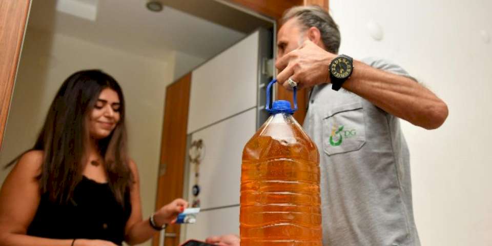 Muratpaşalılar 'atık yağ'dan kazandılar