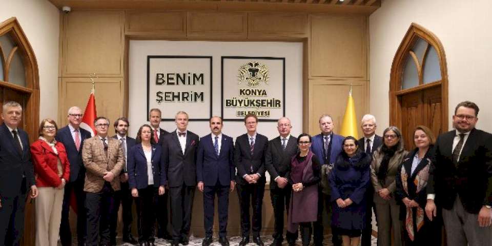 AB Büyükelçilerinden UCLG Başkanı Altay’a ziyaret