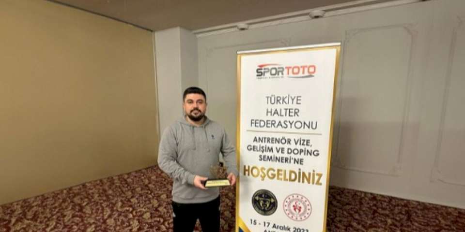 Nevşehir Belediyesi Gençlik ve Spor Kulübü'nüm halter gururu