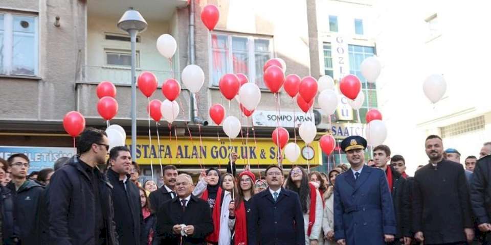 Atatürk'ün Kayseri'ye gelişinin 104. yıl dönümünü kutladı