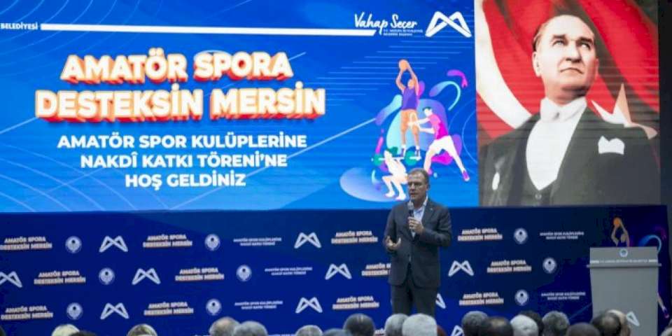 Amatör spor kulüplerine 7,5 milyon lira destek
