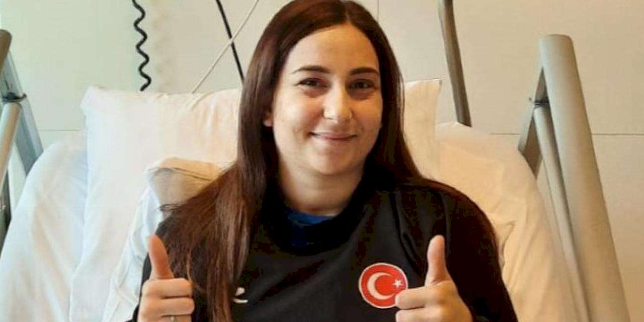 Milli hentbolcu Beyza, ön çapraz bağ ameliyatı oldu