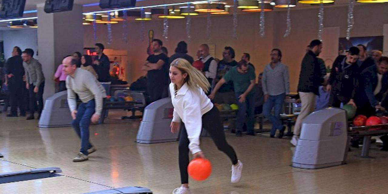 Bursa Osmangazi personelinin bowling heyecanı