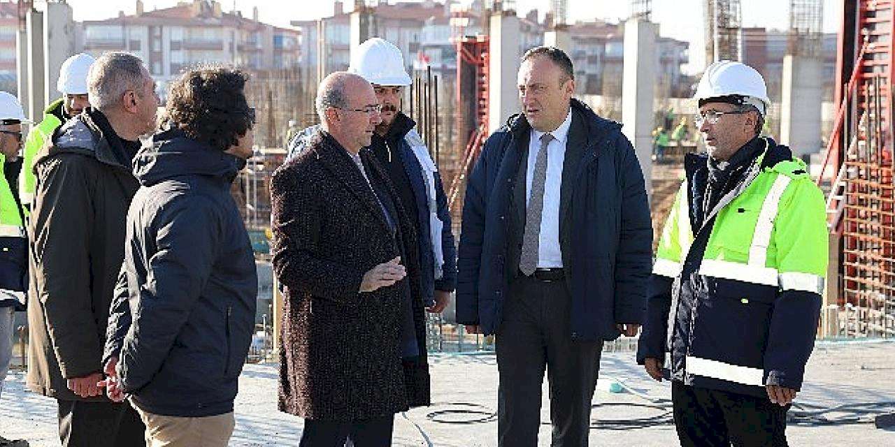 Türkiye'nin ilk yeşil sertifikalı sporcu yetiştirme merkezi'nin yapımı sürüyor