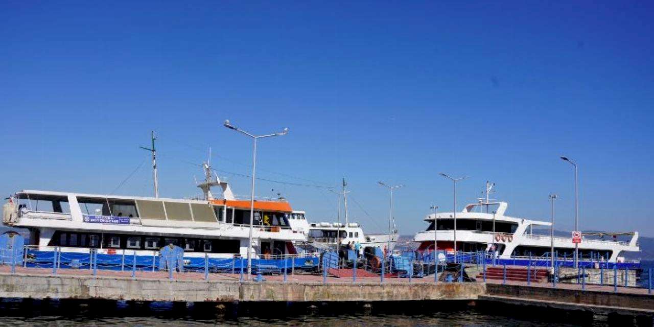 Kocaeli denizden 480 bin yolcu taşıdı