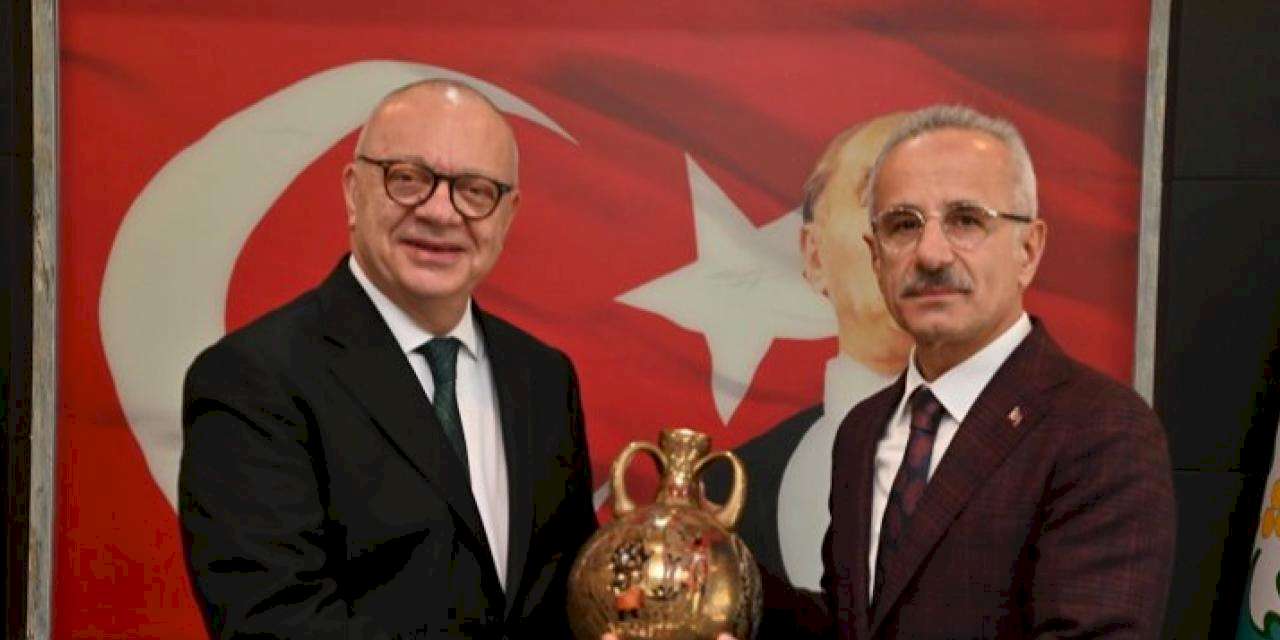 Başkan Ergün, Bakan Uraloğlu’nu ağırladı