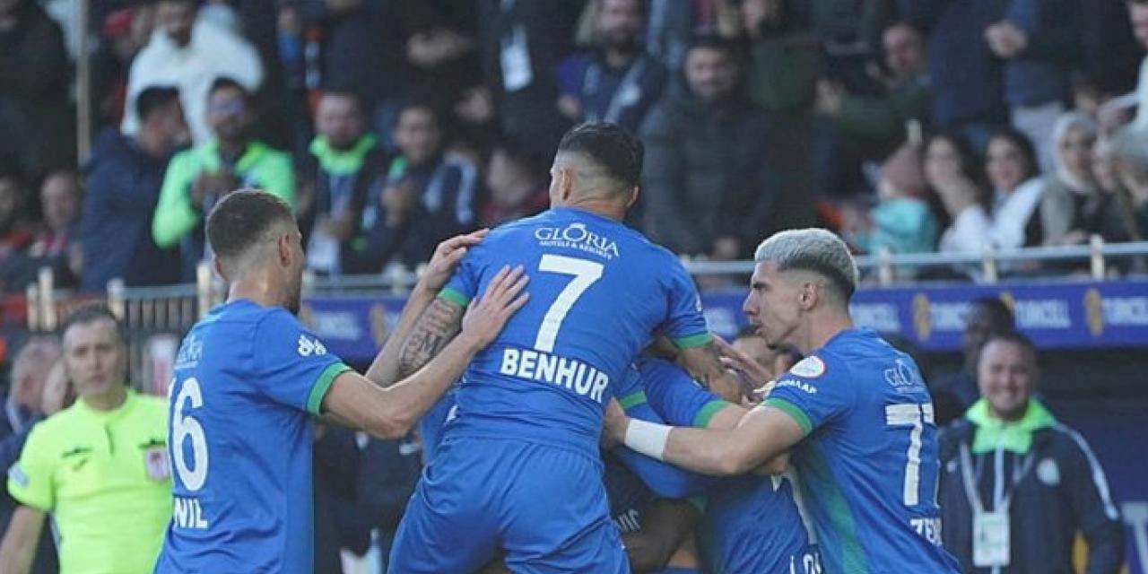 Çaykur Rizespor 2-0 Atakaş Hatayspor (Maç Sonucu) Rizespor evinde kazandı!