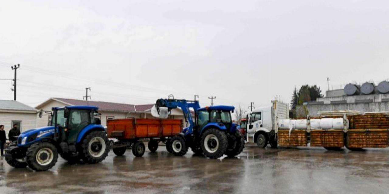 ABB'den üreticiye 1923 mısır silajı