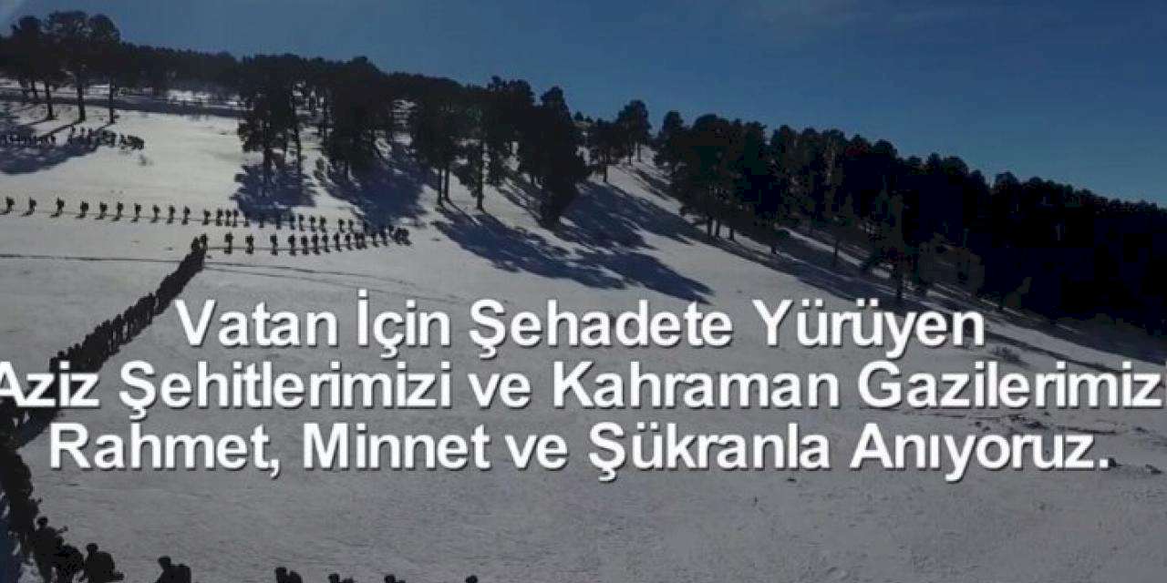 MSB'den Sarıkamış şehitlerine anma