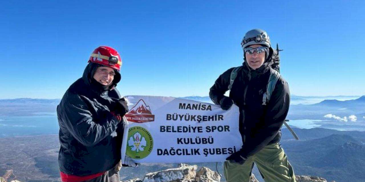 Dedegül'e yılın ilk tırmanışı