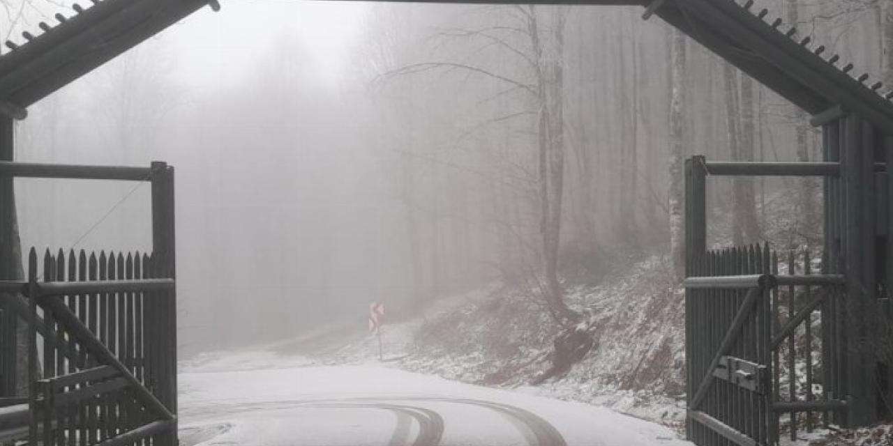 Kocaeli'nin yüksek kesimlerde kar yağışı başladı