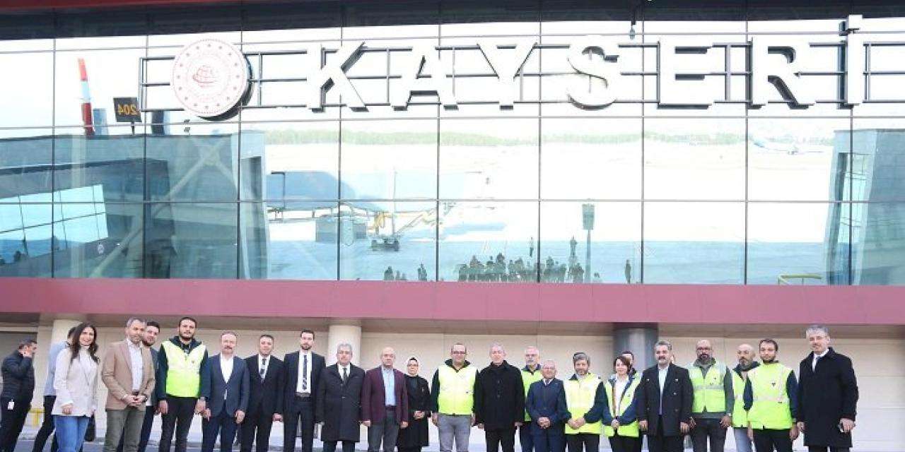 Kayseri dinamiklerinden yeni havaalanına inceleme
