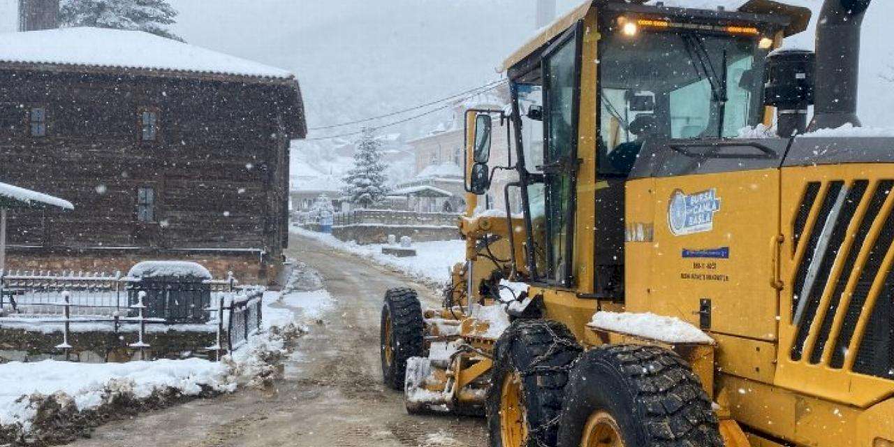 Bursa'da kar mesaisi