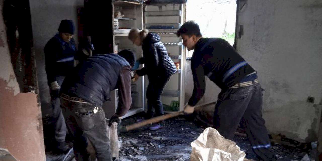 Bodrum'da yangın mağdurlarına hızlı destek