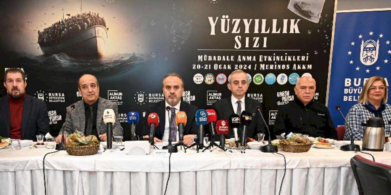 Bursa 'Yüzyıllık Sızı’yı gelecek kuşaklara aktaracak