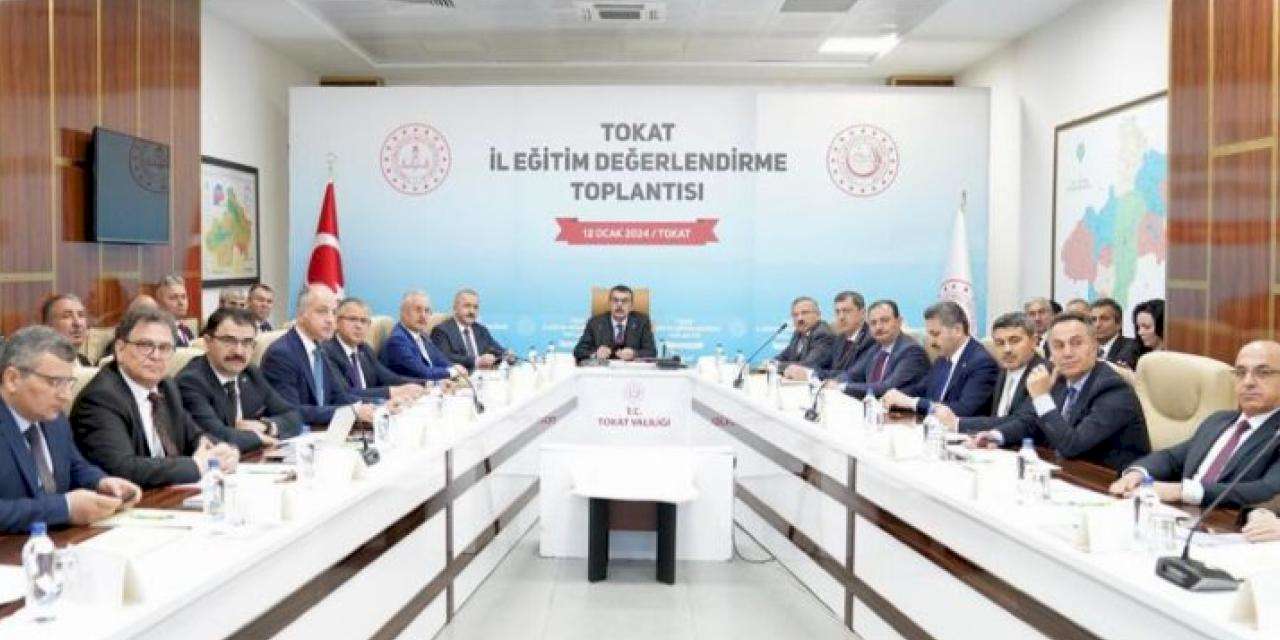 Bakan Tekin eğitimi Tokat'ta değerlendirdi