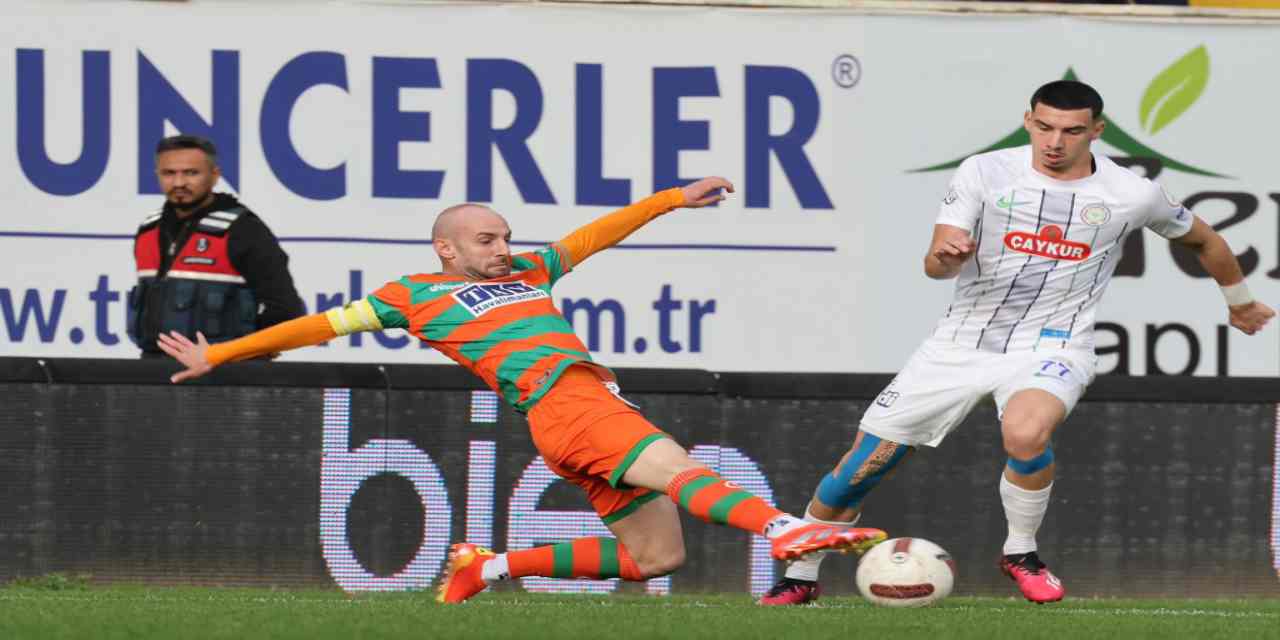 Corendon Alanyaspor 2-1 Çaykur Rizespor (Maç Sonucu)