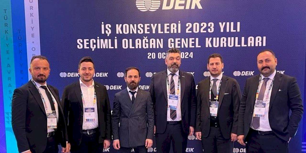 DEİK’te ASKON Kayseri 10 İş Konseyi üyeliği aldı
