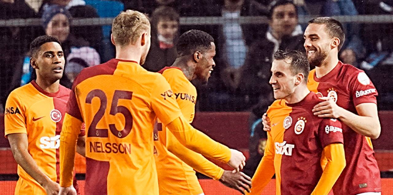 Trabzonspor 1-5 Galatasaray (Maç Sonucu) Cimbom'dan farklı galibiyet!