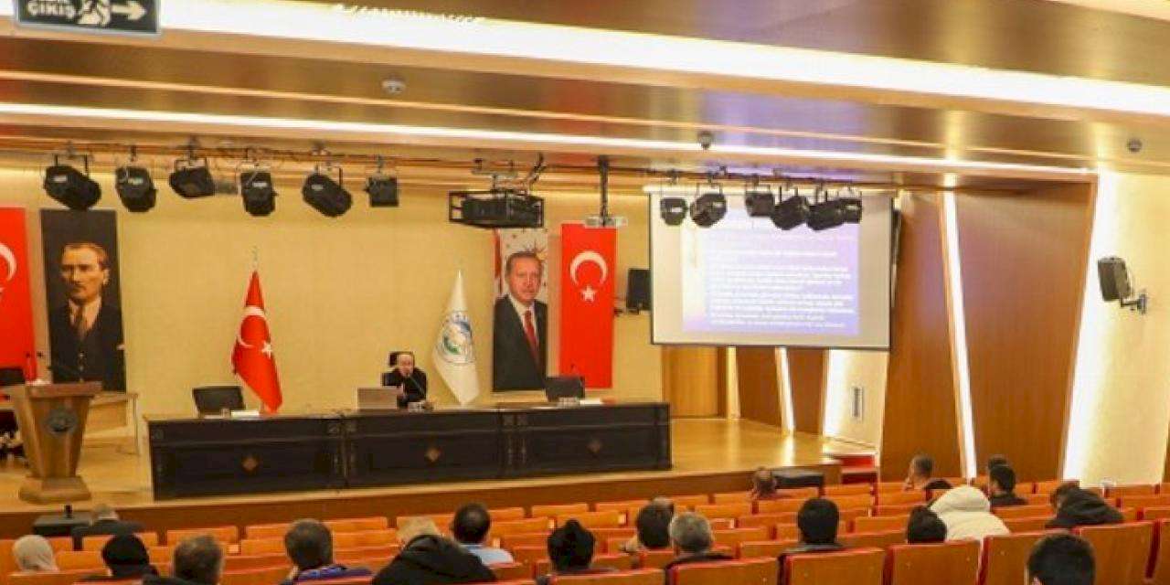 Kayseri Talas personeline iş güvenliği eğitimi