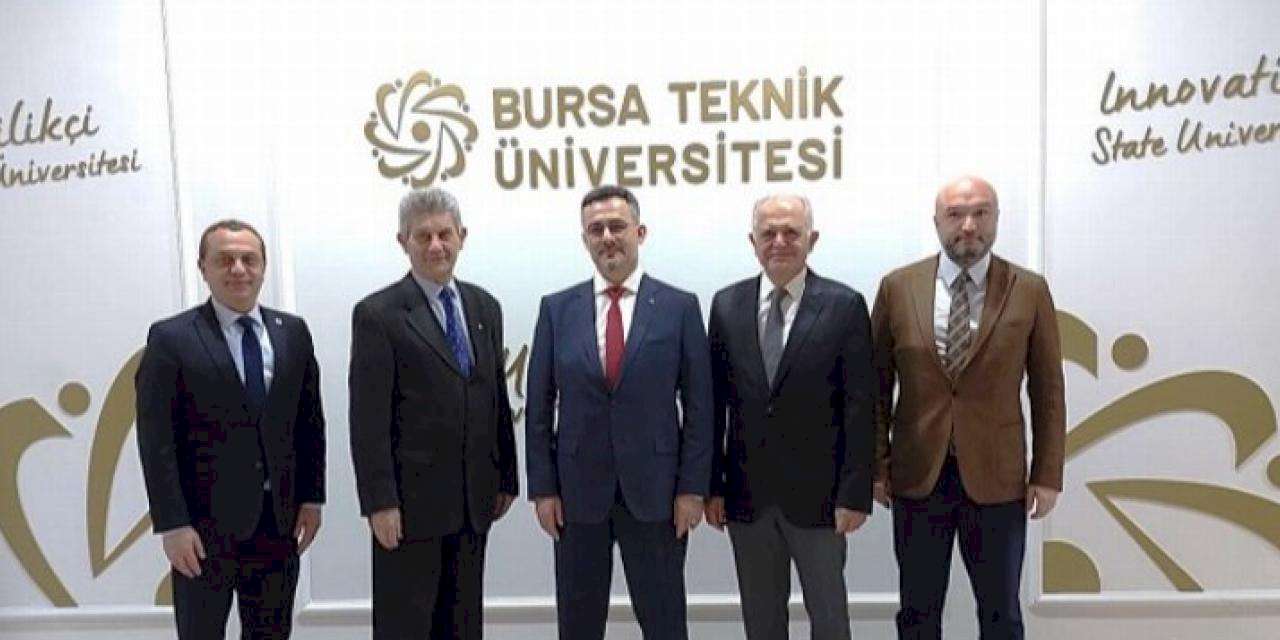 BUSİAD’dan Rektör Çağlar’a ziyaret