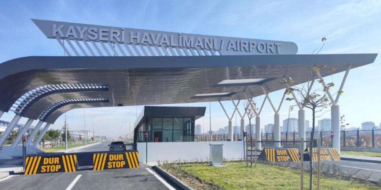 Kayseri Havalimanı'nda son rötuşlar