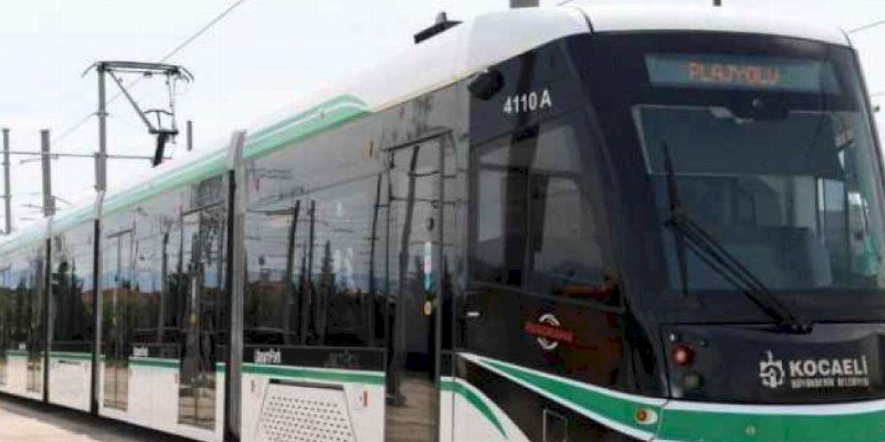 Alikahya tramvayında rayların üretimi tamamlandı