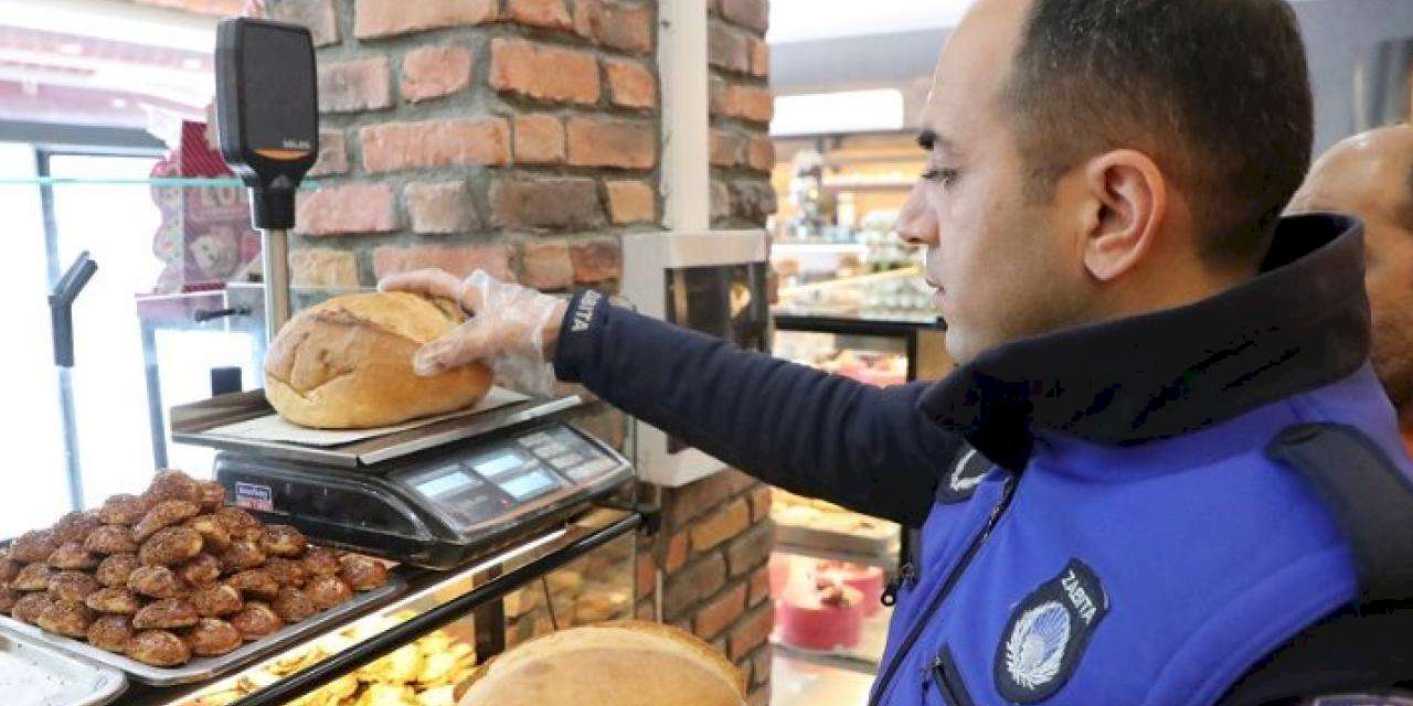 Bursa Gemlik'te Zabıta'dan gramaj denetimi