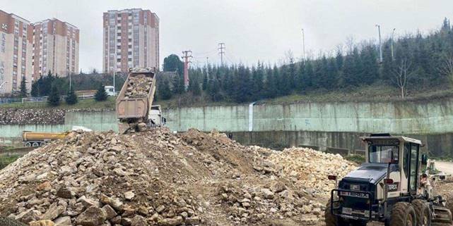 Wilcynski Caddesi’nde 24.200 m3 dolgu, 415 m taş duvar