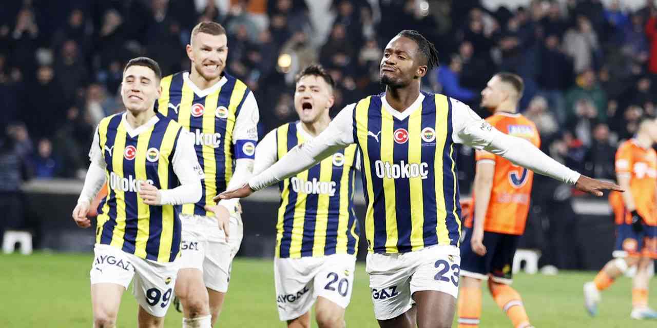 Rams Başakşehir 0-1 Fenerbahçe (Maç Sonucu) Fener uzatmalarda güldü!