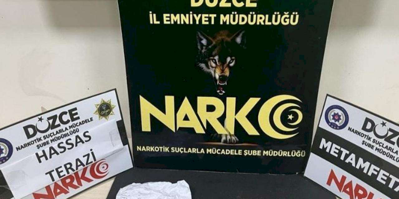 Düzce Anadolu Otoyolu'nda uyuşturucu operasyonu