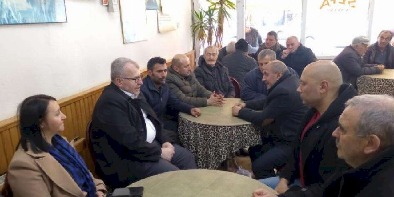 Milletvekili Eldemir, Pazaryeri sakinlerini dinledi