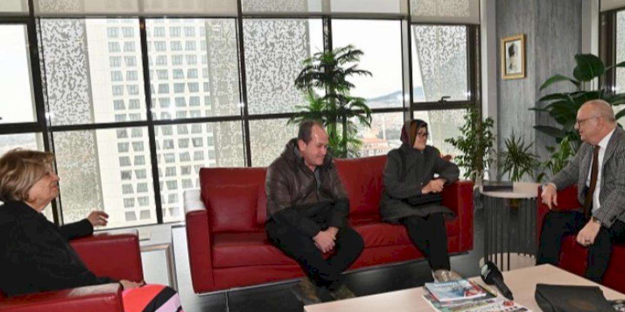 Şehit ailesinden Başkan Ergün’e teşekkür