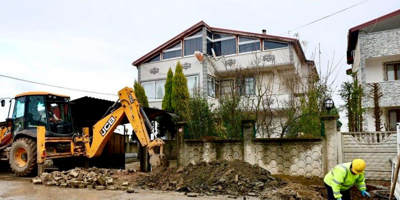 Sakarya'da altyapı ağı genişlemeye devam ediyor