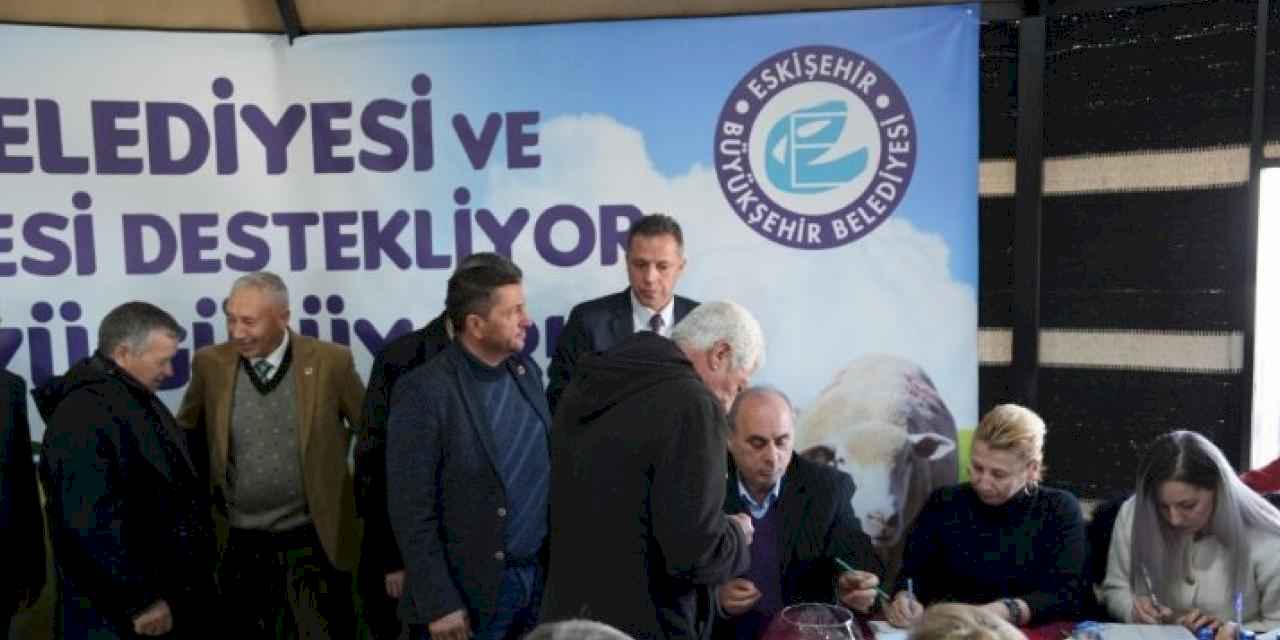 Çiftçiye noter huzurunda destek!