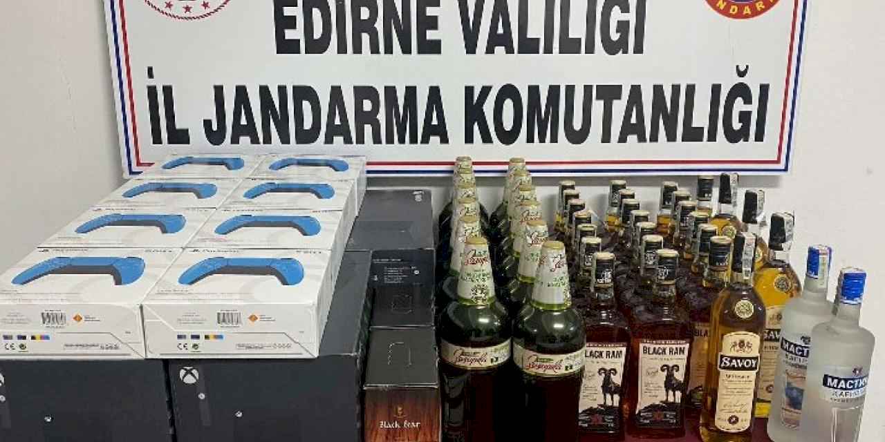 Edirne'de kaçakçılık operasyonu