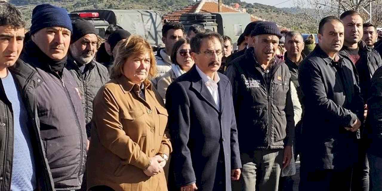 Sema Akıncı Kore Gazisi Ali Uslu’nun cenaze törenine katıldı