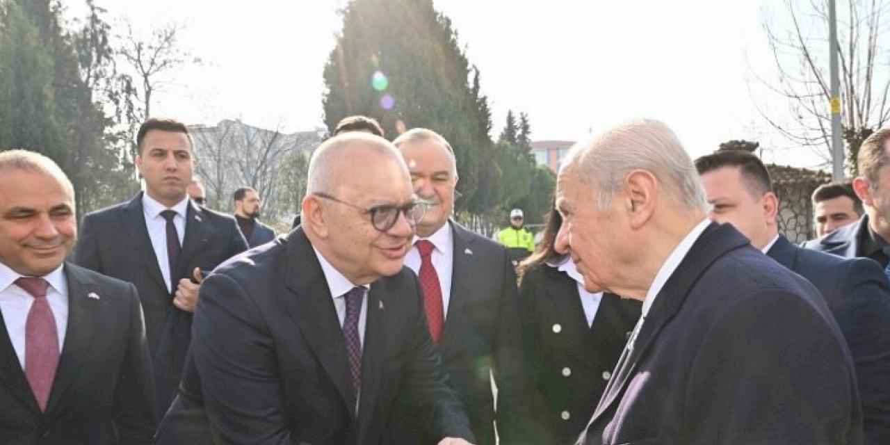 MHP Lideri Bahçeli Manisa'da