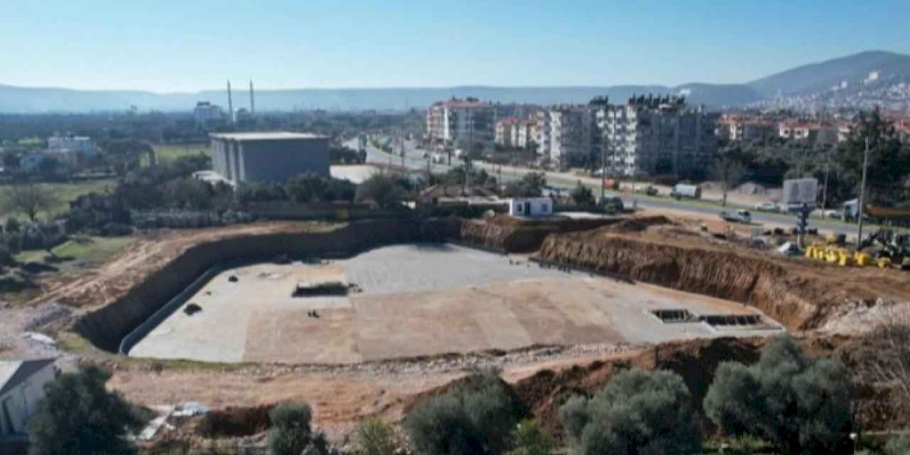 Milas Kültür Merkezi  inşaatı başladı