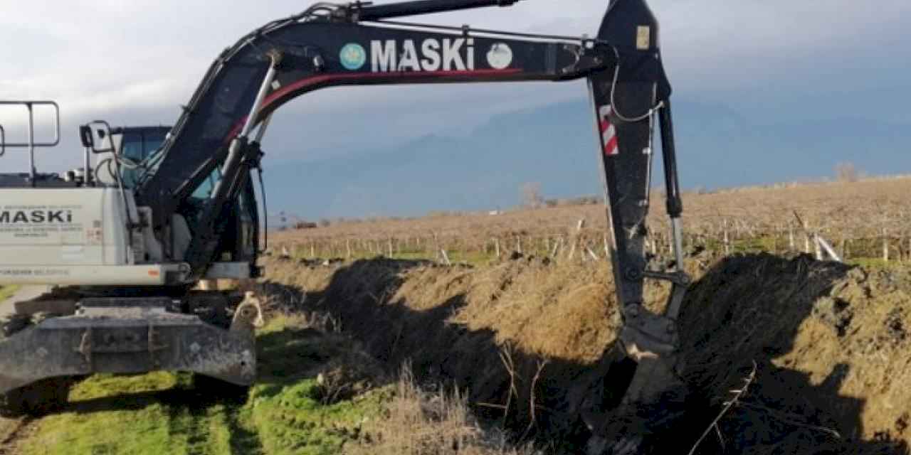 Manisa'da 2 kilometrelik temizlik çalışması