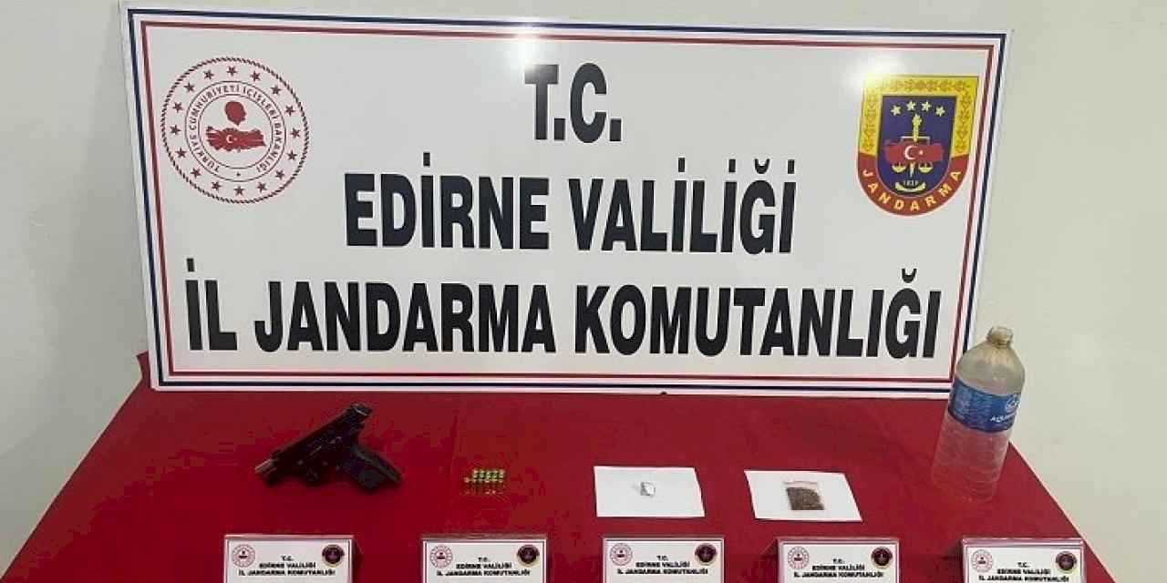 Uzunköprü'de uyuşturucu operasyonu